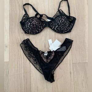 Fleur Du Mal French Lingerie NWT